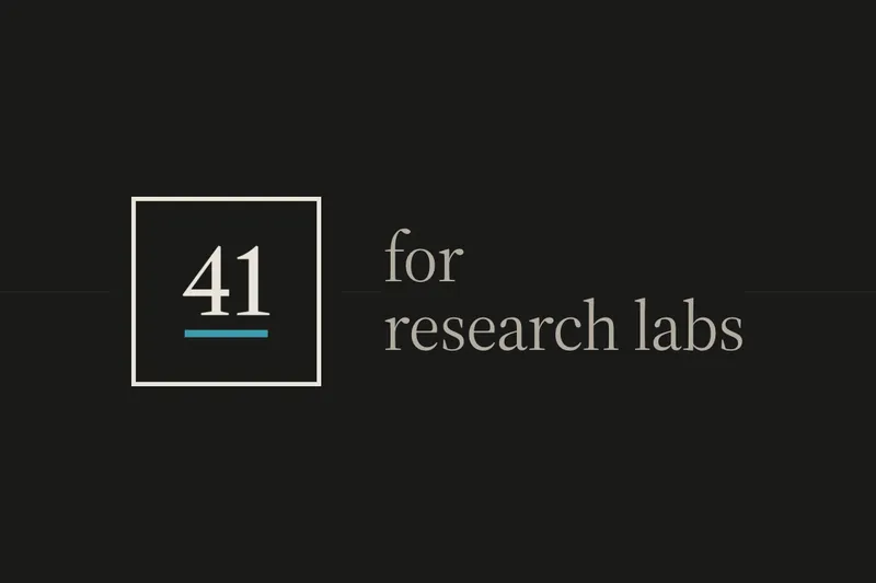 Blue41 Research Edition for academic labs
